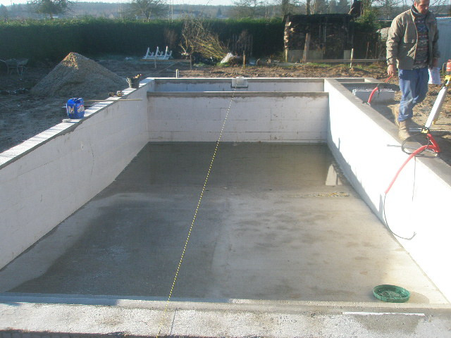 Création d'une piscine en béton Ault dans la Somme